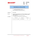 Sharp MX-3500N, MX-3501N, MX-4500N, MX-4501N (serv.man161) Service Manual / Technical Bulletin