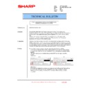 Sharp MX-3500N, MX-3501N, MX-4500N, MX-4501N (serv.man165) Service Manual / Technical Bulletin