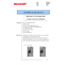 Sharp MX-3500N, MX-3501N, MX-4500N, MX-4501N (serv.man37) Service Manual / Technical Bulletin