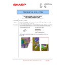 Sharp MX-3500N, MX-3501N, MX-4500N, MX-4501N (serv.man53) Service Manual / Technical Bulletin