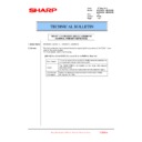 Sharp MX-3500N, MX-3501N, MX-4500N, MX-4501N (serv.man54) Service Manual / Technical Bulletin
