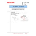 Sharp MX-3500N, MX-3501N, MX-4500N, MX-4501N (serv.man56) Service Manual / Technical Bulletin