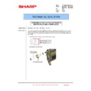 Sharp MX-3500N, MX-3501N, MX-4500N, MX-4501N (serv.man58) Service Manual / Technical Bulletin
