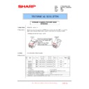 Sharp MX-3500N, MX-3501N, MX-4500N, MX-4501N (serv.man65) Service Manual / Technical Bulletin