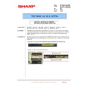 Sharp MX-3500N, MX-3501N, MX-4500N, MX-4501N (serv.man71) Service Manual / Technical Bulletin
