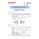 Sharp MX-3500N, MX-3501N, MX-4500N, MX-4501N (serv.man75) Service Manual / Technical Bulletin