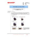 Sharp MX-3500N, MX-3501N, MX-4500N, MX-4501N (serv.man77) Service Manual / Technical Bulletin