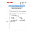 Sharp MX-3500N, MX-3501N, MX-4500N, MX-4501N (serv.man80) Service Manual / Technical Bulletin