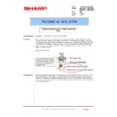 Sharp MX-3500N, MX-3501N, MX-4500N, MX-4501N (serv.man82) Service Manual / Technical Bulletin