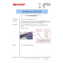 Sharp MX-3500N, MX-3501N, MX-4500N, MX-4501N (serv.man84) Service Manual / Technical Bulletin