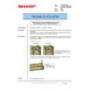 Sharp MX-3500N, MX-3501N, MX-4500N, MX-4501N (serv.man87) Service Manual / Technical Bulletin