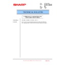 Sharp MX-3500N, MX-3501N, MX-4500N, MX-4501N (serv.man94) Service Manual / Technical Bulletin