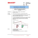 Sharp MX-3500N, MX-3501N, MX-4500N, MX-4501N (serv.man95) Service Manual / Technical Bulletin