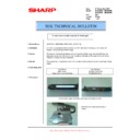 Sharp MX-3500N, MX-3501N, MX-4500N, MX-4501N (serv.man99) Service Manual / Technical Bulletin