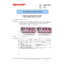 Sharp MX-4100N, MX-4101N, MX-5000N, MX-5001N (serv.man104) Service Manual / Technical Bulletin