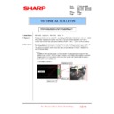 Sharp MX-4100N, MX-4101N, MX-5000N, MX-5001N (serv.man137) Service Manual / Technical Bulletin