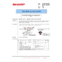 Sharp MX-4100N, MX-4101N, MX-5000N, MX-5001N (serv.man139) Service Manual / Technical Bulletin