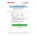 Sharp MX-4100N, MX-4101N, MX-5000N, MX-5001N (serv.man158) Service Manual / Technical Bulletin