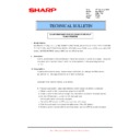Sharp MX-4100N, MX-4101N, MX-5000N, MX-5001N (serv.man80) Service Manual / Technical Bulletin