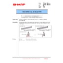Sharp MX-4100N, MX-4101N, MX-5000N, MX-5001N (serv.man98) Service Manual / Technical Bulletin
