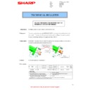 Sharp MX-4140N, MX-4141N, MX-5140N, MX-5141N (serv.man112) Service Manual / Technical Bulletin