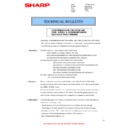 Sharp MX-4140N, MX-4141N, MX-5140N, MX-5141N (serv.man98) Service Manual / Technical Bulletin
