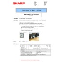 Sharp MX-5050N, MX-5050V, MX-5070N, MX-5070V, MX-6050N, MX-6050V, MX-6070N, MX-6070V (serv.man118) Service Manual / Technical Bulletin