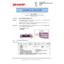 Sharp MX-5500N, MX-6200N, MX-7000N (serv.man109) Service Manual / Technical Bulletin