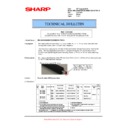 Sharp MX-5500N, MX-6200N, MX-7000N (serv.man110) Service Manual / Technical Bulletin