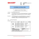 Sharp MX-5500N, MX-6200N, MX-7000N (serv.man113) Service Manual / Technical Bulletin