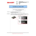 Sharp MX-5500N, MX-6200N, MX-7000N (serv.man116) Service Manual / Technical Bulletin