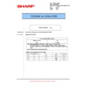 Sharp MX-5500N, MX-6200N, MX-7000N (serv.man120) Service Manual / Technical Bulletin