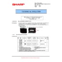 Sharp MX-5500N, MX-6200N, MX-7000N (serv.man122) Service Manual / Technical Bulletin