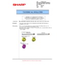 Sharp MX-5500N, MX-6200N, MX-7000N (serv.man126) Service Manual / Technical Bulletin