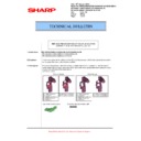 Sharp MX-5500N, MX-6200N, MX-7000N (serv.man131) Service Manual / Technical Bulletin