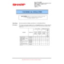 Sharp MX-5500N, MX-6200N, MX-7000N (serv.man138) Service Manual / Technical Bulletin