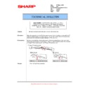 Sharp MX-5500N, MX-6200N, MX-7000N (serv.man145) Service Manual / Technical Bulletin