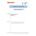 Sharp MX-5500N, MX-6200N, MX-7000N (serv.man152) Service Manual / Technical Bulletin