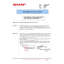 Sharp MX-5500N, MX-6200N, MX-7000N (serv.man156) Service Manual / Technical Bulletin