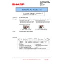 Sharp MX-5500N, MX-6200N, MX-7000N (serv.man189) Service Manual / Technical Bulletin