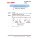 Sharp MX-5500N, MX-6200N, MX-7000N (serv.man191) Service Manual / Technical Bulletin