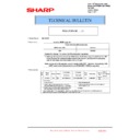 Sharp MX-5500N, MX-6200N, MX-7000N (serv.man192) Service Manual / Technical Bulletin