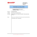 Sharp MX-5500N, MX-6200N, MX-7000N (serv.man205) Service Manual / Technical Bulletin