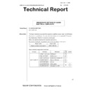 Sharp MX-5500N, MX-6200N, MX-7000N (serv.man210) Service Manual / Technical Bulletin