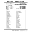 Sharp MX-5500N, MX-6200N, MX-7000N (serv.man77) Service Manual / Parts Guide