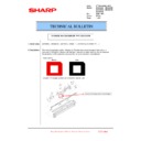 Sharp MX-5500N, MX-6200N, MX-7000N (serv.man98) Service Manual / Technical Bulletin
