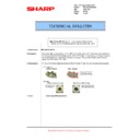 Sharp MX-6201N, MX-7001N (serv.man110) Service Manual / Technical Bulletin