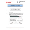 Sharp MX-6201N, MX-7001N (serv.man85) Service Manual / Technical Bulletin