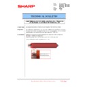 Sharp MX-6500N, MX-7500N (serv.man108) Service Manual / Technical Bulletin