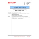 Sharp MX-6500N, MX-7500N (serv.man128) Service Manual / Technical Bulletin